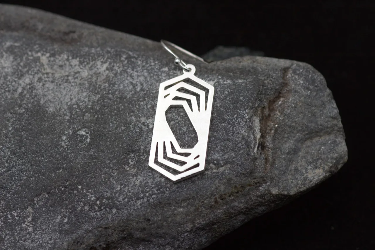 Boucles d'oreille géométriques — visuel 4