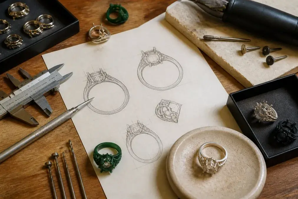 7 étapes pour transformer un dessin en bijou 3D